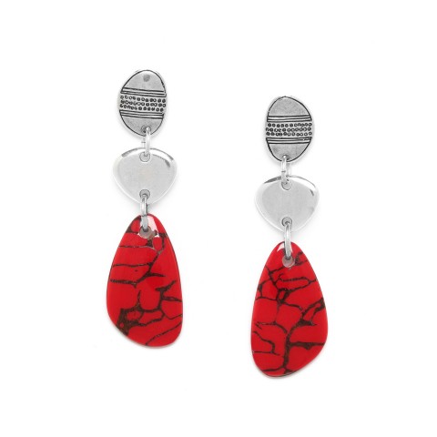 Серьги из термитного гнезда  12--75442