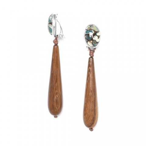 Клипсы из дерева ROBLES и термитного гнезда GREEN WAY 11--74347