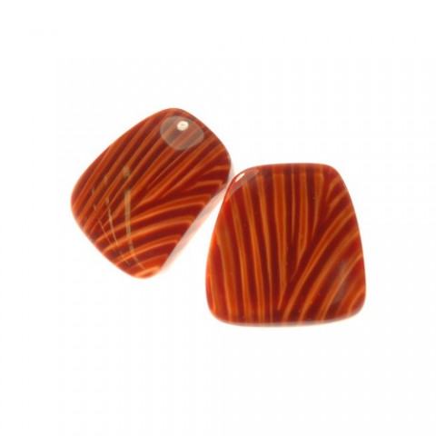 Серьги Zsiska - Diva orange