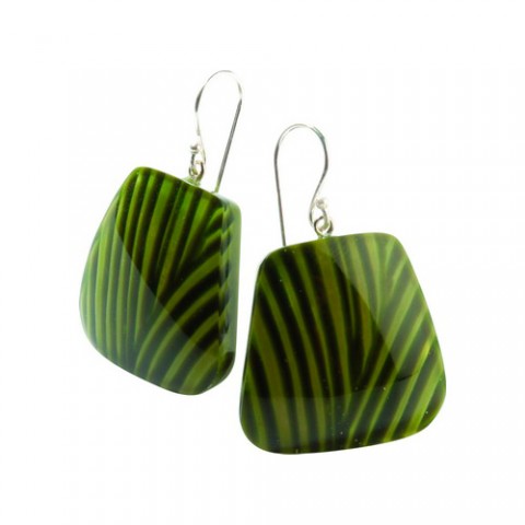 Серьги Zsiska - Diva green hook