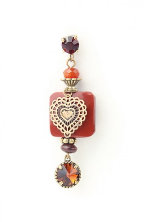 Серьги Exoal - heart 