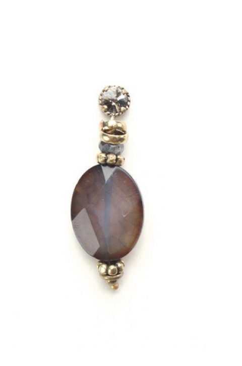 Серьги Exoal - oval drop 