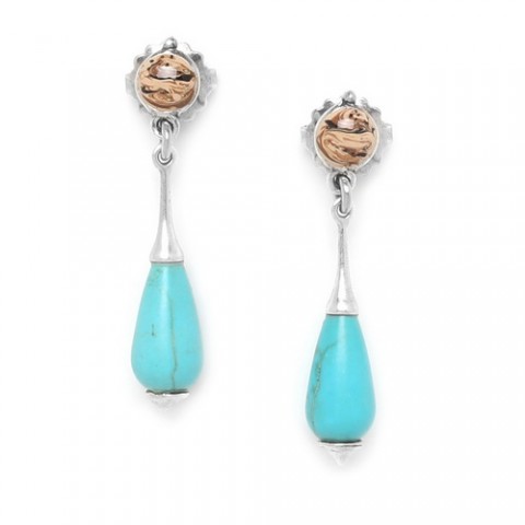 Серьги из кокоса, перламутра и яшмы SURIGAO 12--74417