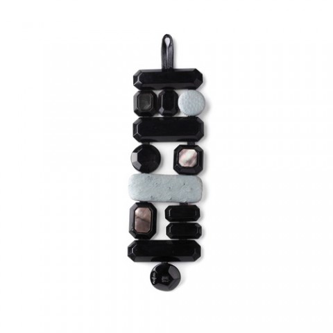 Браслет из перламутра, рога и эбенового дерева SAINT GERMAIN 13--30211