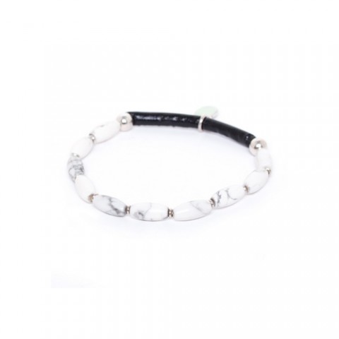 Браслет из жемчуга, оникса, нефрита и черного рога SUMATRA 13--31393