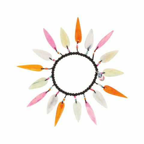 Браслет из полированного рога ARIZONA DREAM star