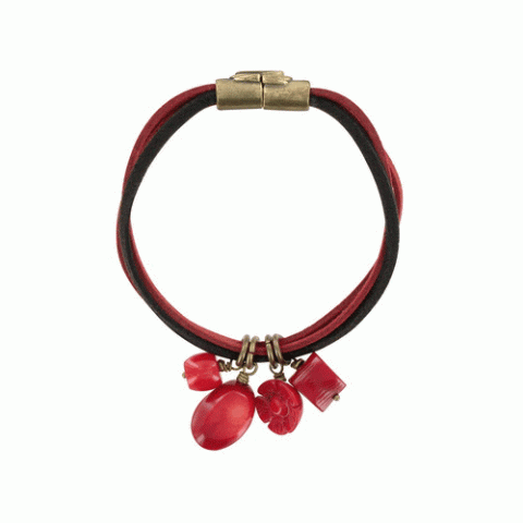 Браслет из коралла Ever Red