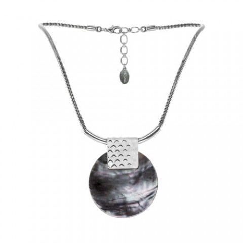 Колье из таитянского черного перламутра WORKSHOP 15--26608