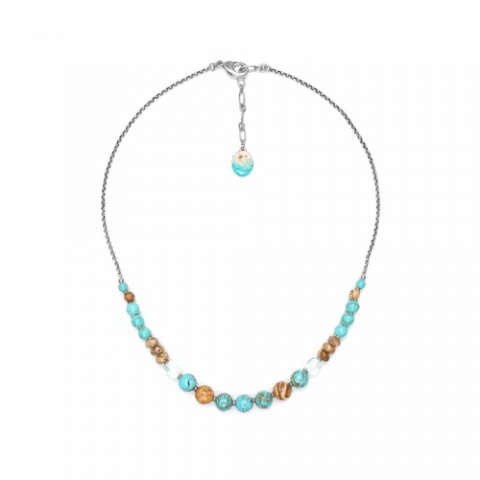 Колье из кокоса, перламутра и яшмы SURIGAO 15--41084