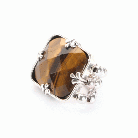 Кольцо Exoal - square