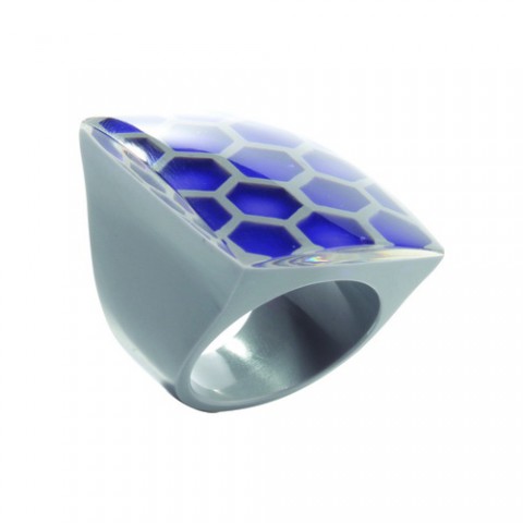 Кольцо Zsiska - Bee Sweet grey L